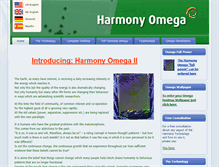 Tablet Screenshot of harmonyomega.com