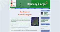 Desktop Screenshot of harmonyomega.de